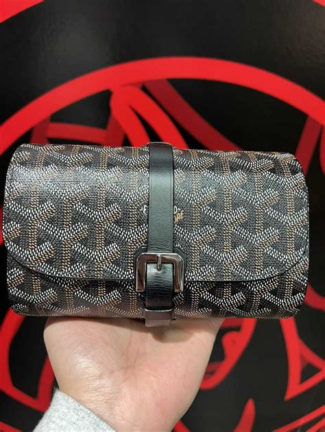 goyard watch holder|goyard watch strap.